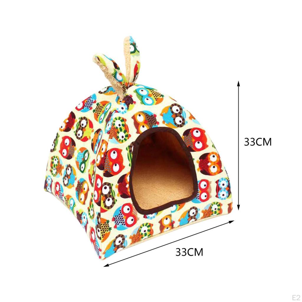 Nest with Cushion for Indoor Use, Pet Tent Bed Chihuahua And Pomeranian