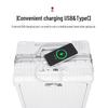 18-Inch Multifunctional Front-Opening Aluminum Frame Suitcase with Charging Capability for Women