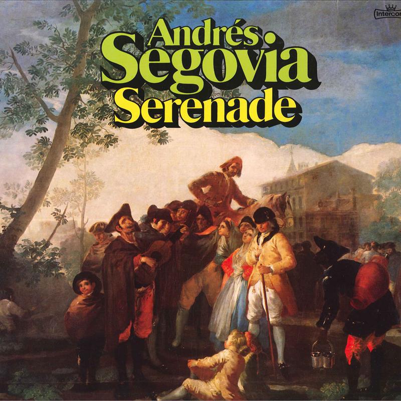 

LP Record ANDRS SEGOVIA - Serenade 160810 Intercord 1975 Germany Classical Used
