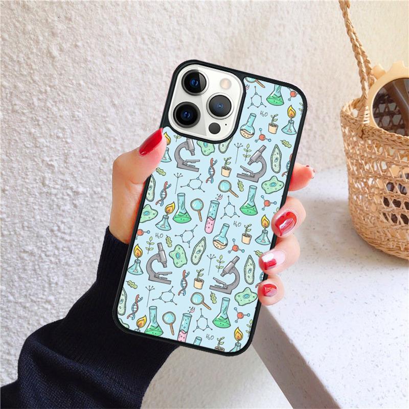 

Chemistry Phone Case for iPhone 17 Air 16 Coque 15 14 12 13 PLUS 11 PRO MAX Back Cover Fundas Shell iPhone 11pro max
