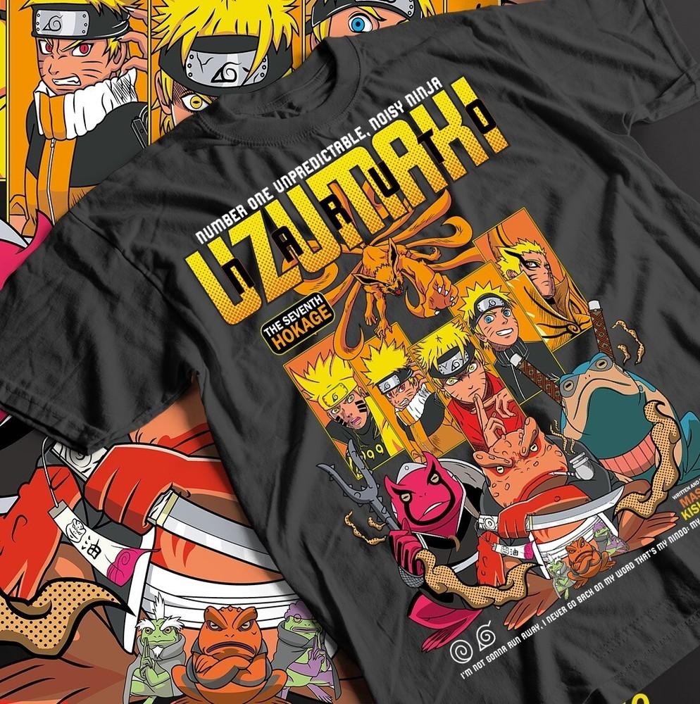 

Anime Graphic Tee, Naruto Itachi Uchiha T-shirt, Horror Anime Gift, All Sizes, L