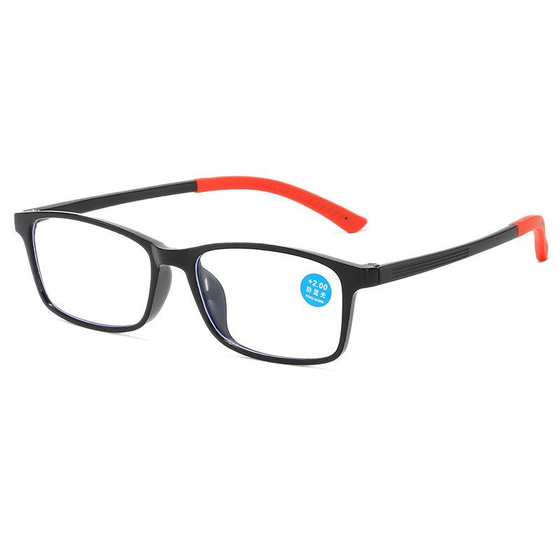 Tr90 Anti-Blue Classic High Definition Fashion Ultra-Clear In Ultra-Light Glasses Running Rivers And Lakes The Elderly Cross-Mirror Reading Glasses