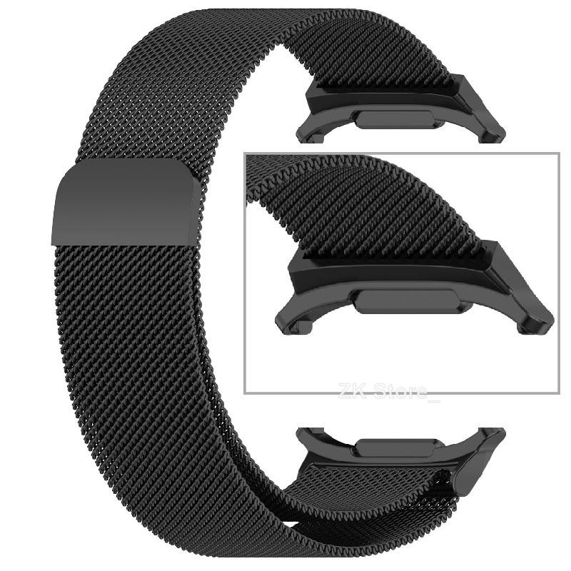 2pcs Watch Band Adapter for Samsung Galaxy Watch 7 Ultra 47mm Stainless Steel Adapter Connector 20mm 22mm 24mm Band Connectors