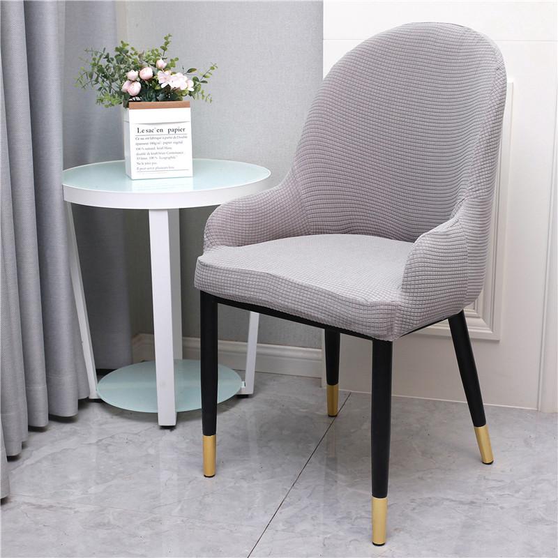 Elastic Curve European-style Chair Cover Hotel Hotel Hotel Chair Cover Dining Chair Wedding Banquet