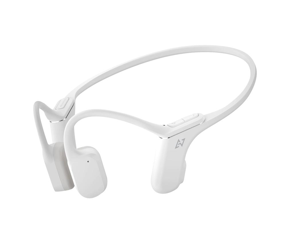 AVIOT Wireless Bone Perfect for No Ear Bluetooth with IP67 Waterproof and 12 Hours of Support WB-P1 Earbuds, Conduction, Running, Blocking, 5.2, Mic,