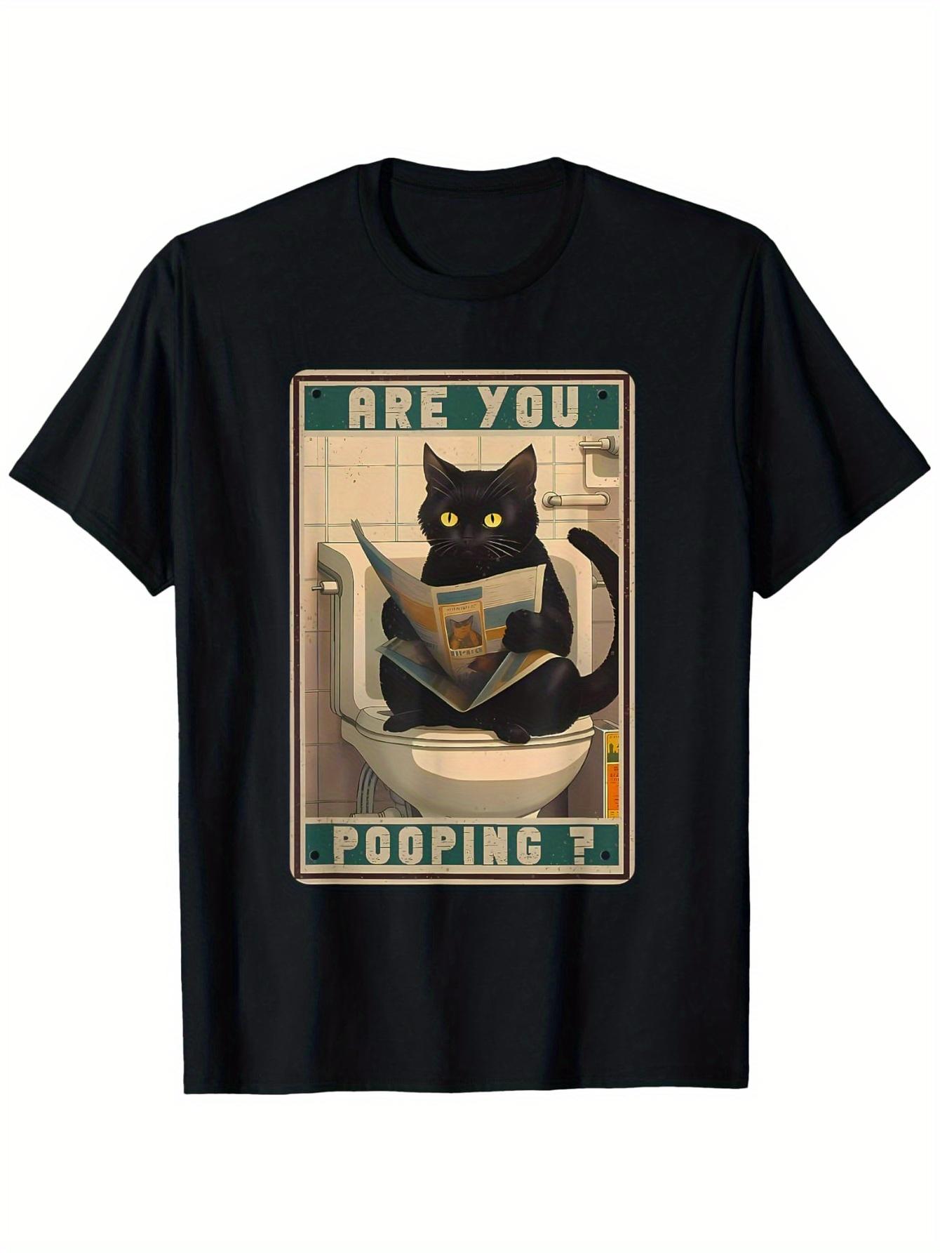 

Funny Toilet Humor T-Shirt Compatible for Men & Women - Are You Pooping Bathroom Joke Design XXXL