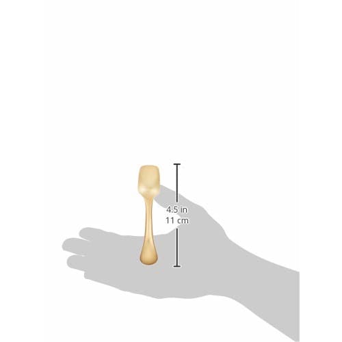 Asahi Pure Copper Ice Cream Spoon, Square, Gold, CIS-1G