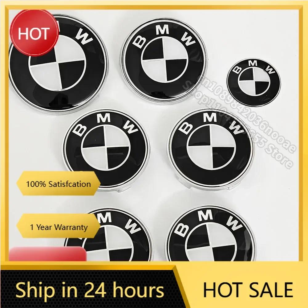 TXMM8 Car Sticker New For BMW Black White Emblem for BMW E90 E60 E39 G20 F10 F20 F30 E46 E92 E87 M1 M2 M3 M4 M5 M6 M8 E63 F02 F03 G16