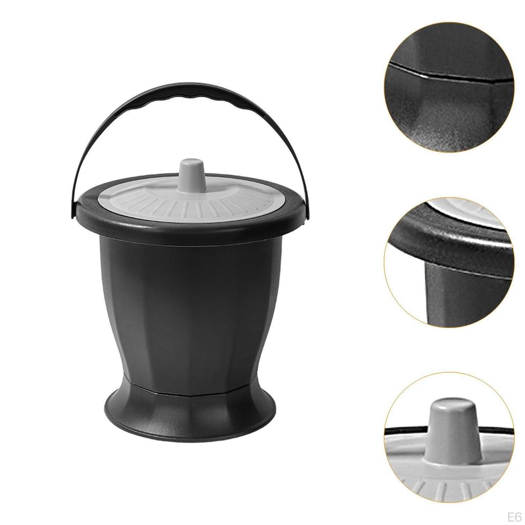 Spittoon Urinal with Lid Chamber Pot Potty Bucket for Children Female Male Kids