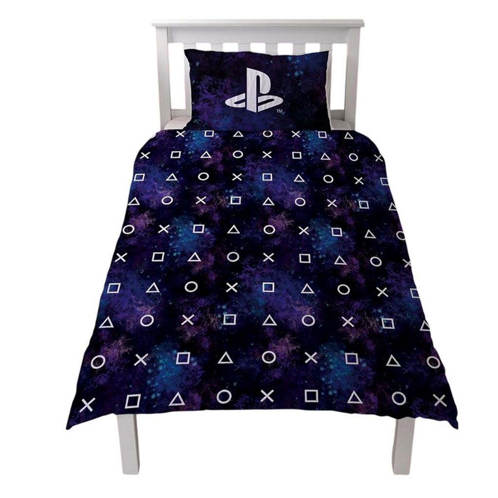 PlayStation Controller Buttons Reversible Duvet Set