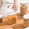 Food Storage Jars, Cereal Containers Storage, Multi-Functional Storage Jar with Airtight Lids, for Kitchen Organiser