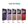 ZFLIP5 Glitter Ring PC Case for Samsung Flip5