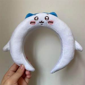 Anime Super Cute Crab Headband New Dinosaur Design Hairband Hair Clip Accessory for Women and Men Funny Cartoon Style