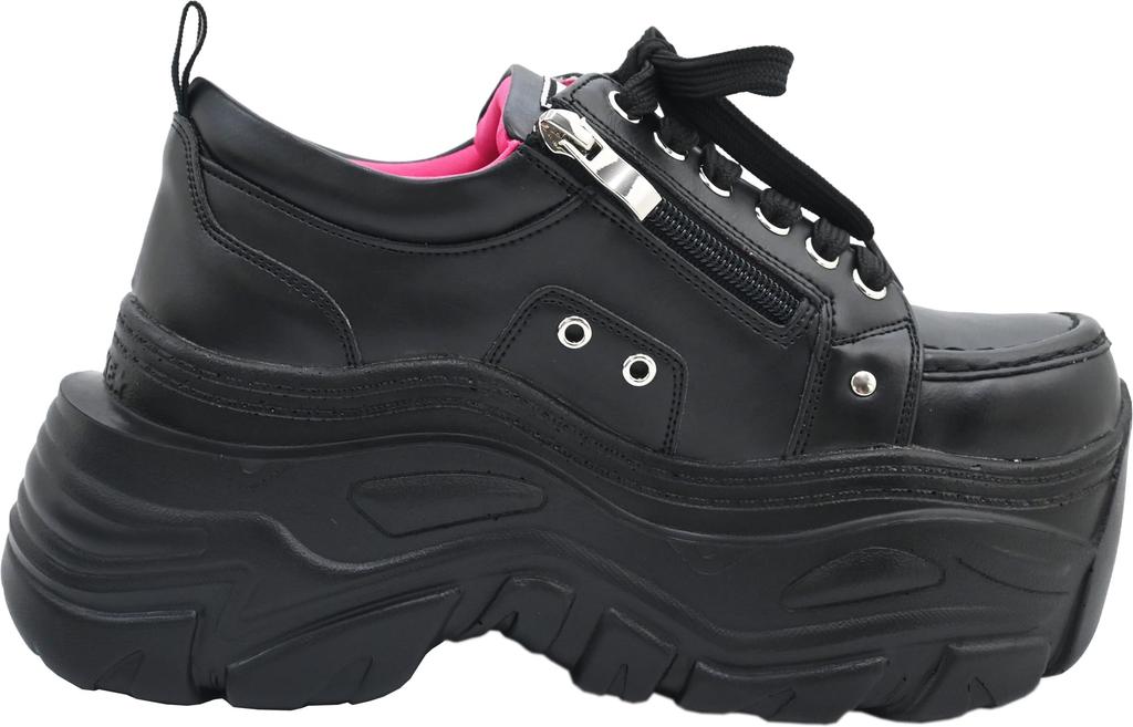 Thick-soled Lace-up Sneakers