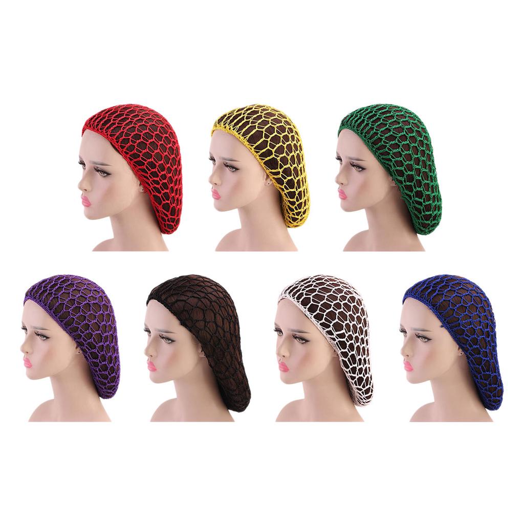 Buy Hair Net Bands Snood Cover Rayon Net Hair Net Hair Accessories Sleeping Crochet