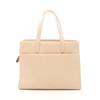 Used Anagram Handbag Leather Beige Used Women