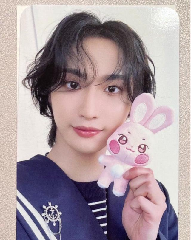 ATEEZ Flash Keychain Featuring Choi San, Jung Yunho, and Kang Yeosang ANITEEZ Doll Figure Pendant.