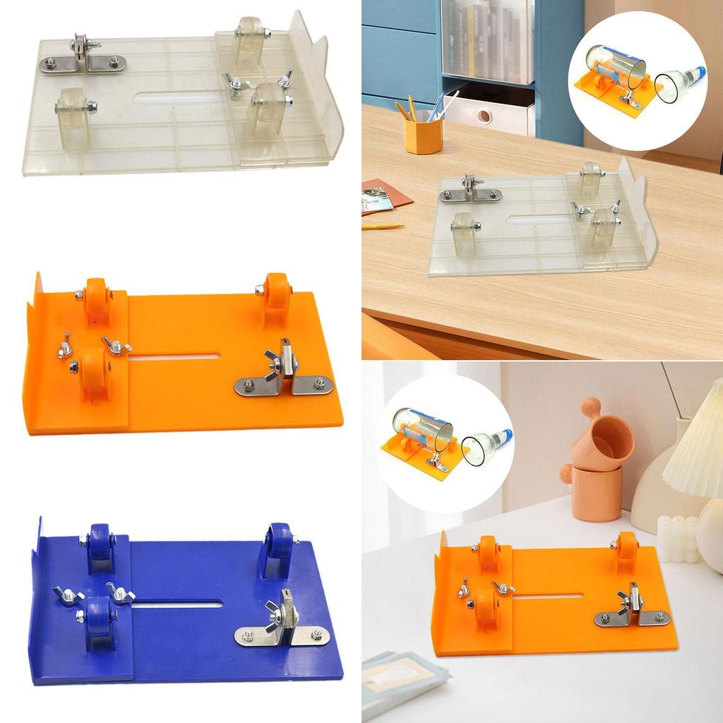Glass Bottle Cutter Crafting Versatile Universal Thickened Cutting Tool for Square and Oval Bottle Wine Liquor Bottles Jars Beer
