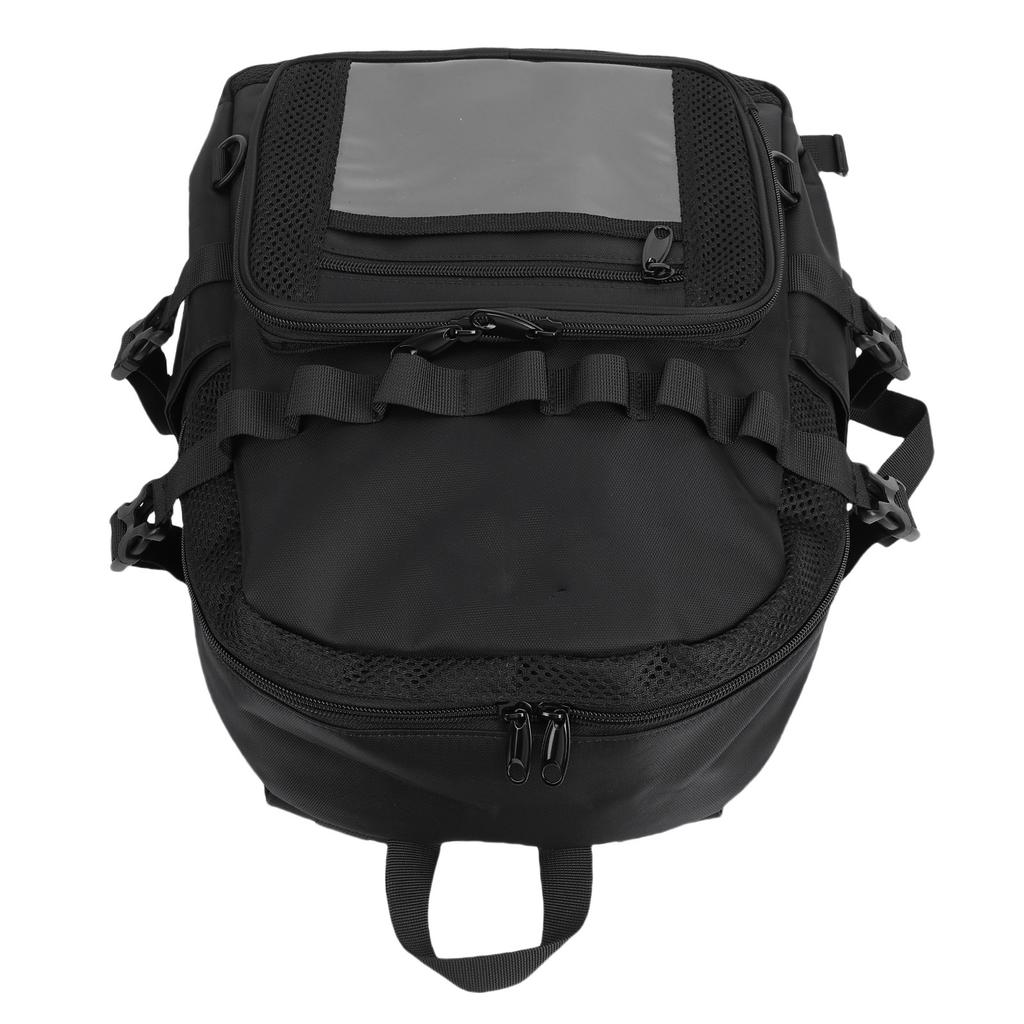 Tool Backpack Heavy Duty 1680D Oxford Fabric Water Proof Hard Wearing Electrician Tool Bag for Plumber Repair Worker