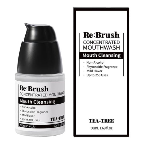 

[Official Japanese Product] ReBrush (ReBrush) Bad Breath Eliminator, Tea Tree Fragrance, Concentrated Mouthwash, Dental Rinse, Liquid Toothpaste, Alco