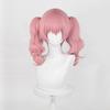 LAOBAO Cosplay Perücke - Roromiya Karuta - Zöpfe, Pink, Lange Locken, Hitzebeständig, Kostümperücke, Party, Festival, Halloween, Kostüm (Roromiya Ka