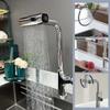 Pull-Out Faucet Sprayer Waterfall Extension Adapter Sprayer Kitchen Rotating Extender Waterfall Outlet Nozzle Bubbler