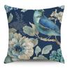 Art Floral Cotton and Linen Pillow Case Car Pillow Sofa Cushion