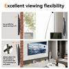 Fixed TV Wall Mount Monitor Holder Adjustable TV Bracket Tilt Television Support 32 37 40 42 43 46 47 50 52 55 60 65 70in Screen