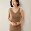 Casual Double V-Neck Cashmere Vest - Loose, Comfortable Fit, Ready-to-Wear, Warm for Autumn/Winter, Versatile Everyday Style