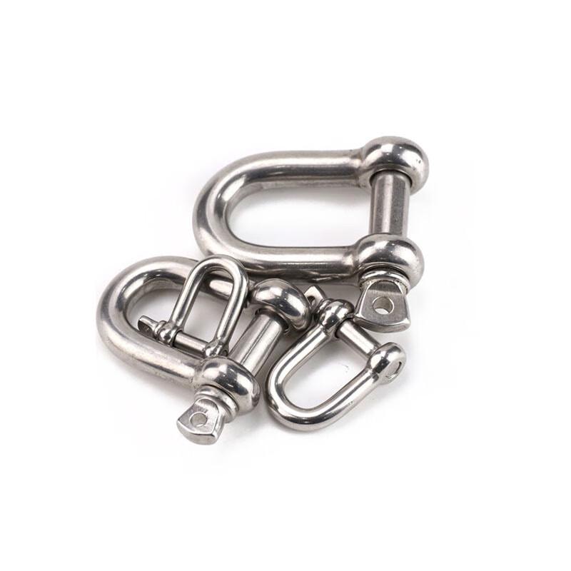 Lükūn D-Shaped Stainless Steel Shackle