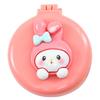 Cute Cartoon Folding Massage Comb for Girls - Portable Round Air Cushion Design