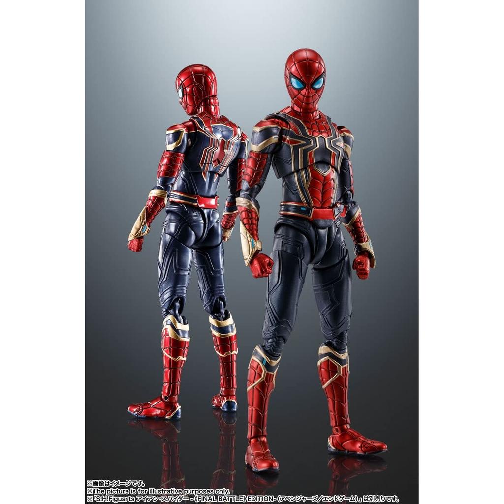 TAMASHII NATIONS S.H. Figuarts Iron Spider (Spider-Man: No Way Home) 145mm PVC & ABS Action Figure (Reissue)