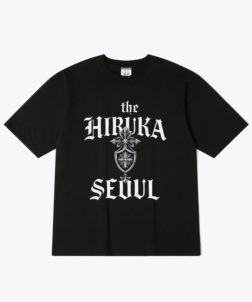 Hilukaakaibeu Metal Cross Symbol Short Sleeve T-Shirt