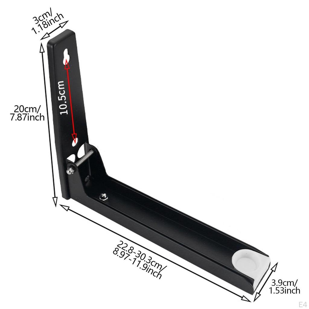 Carbon Steel Microwave Oven Bracket Accessories Retractable Extendable Adjustable Practical Wall