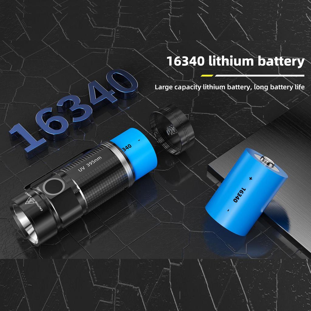 UV Flashlight with 128 LEDS 395NM Ultra Violet Torch Light Lamp Blacklight Detector for Dog Urine Pet Stains and Bed Bug