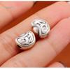 Sterling Silver S999 Wealth Copper Coin Beads: DIY Spacer Beads for Red String 3D Bracelet Jewelry