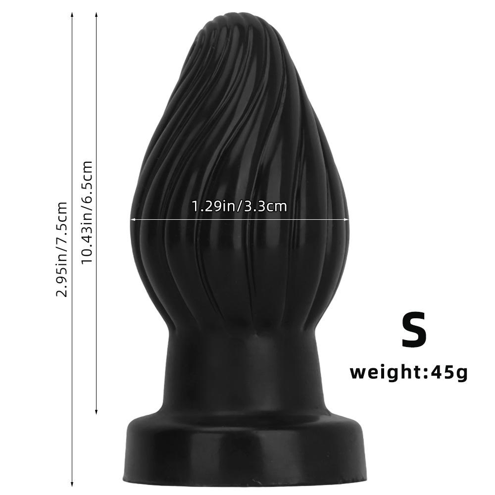 Large Silicone Anal Plug Dilator Stretching Sex Toy for Couples Adults 18+ Fisting Big Dick Dildo