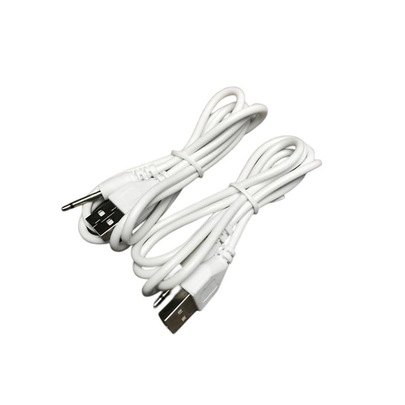 USB To DC 2.5mm Charging Cable USB To 2.5 AUX Mono Line Single Audio Channel Cord Extend Power Supply Wire 14mm 15mm 16mm 17.4mm