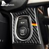 Real Soft Carbon Fiber For BMW F30 320i F34 GT 3 Series 2013-2018 M3 F80 2014 2015-2018 Car Start Engine Button Frame Sticker