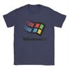 Windows95 Accessories Unisex T Shirts 100% Cotton Tee Graphic Printing  Tops T-shirt