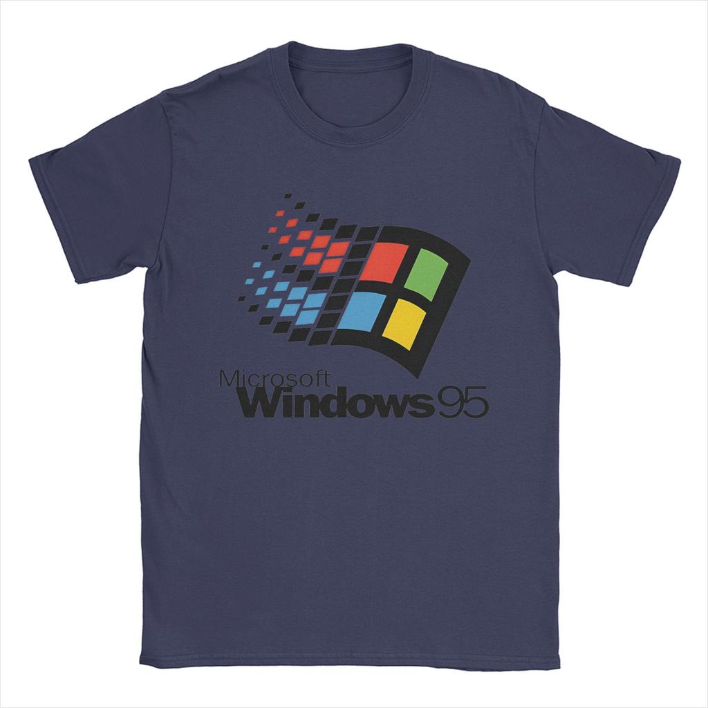 Windows95 Accessories Unisex T Shirts 100% Cotton Tee Graphic Printing Tops T-shirt