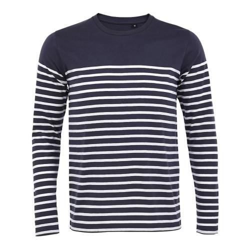 

SOLS Mens Matelot Striped Long-Sleeved T-Shirt XL