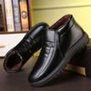 2022 Men Winter Autumn Leather Boots With Fur Winter Men Fashion Ankle Boots Business Casual Man Snow Boots Work Shoes