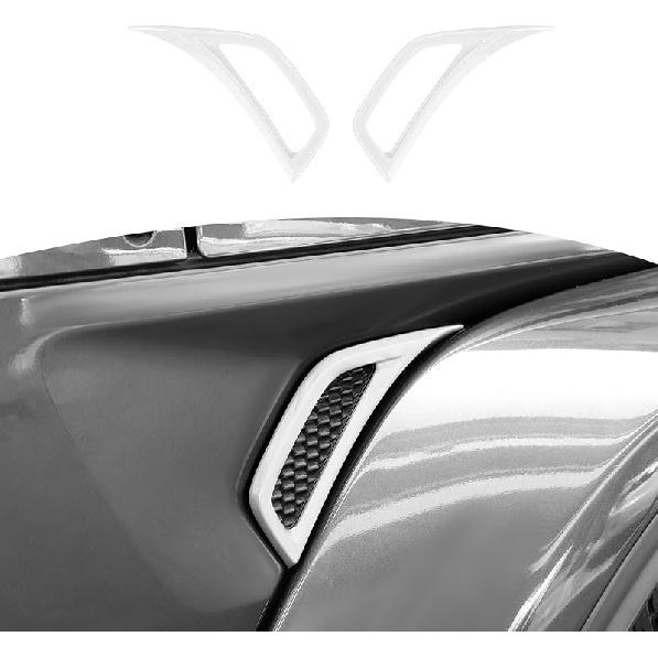 RT-TCZ For Jeep JL Side Fender Vent Decal Trim Cover For Jeep Wrangler JL JLU 2018-Present For Gladiator JT -Present Baby Blue Exterior Accessories