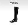 Millies Premium Leather Plush-Lined Over-the-Knee Boots