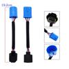 H11 to H1 Adapter Cable H7 Headlight Bulb Wire Car Fog Light Convert 9007 Socket Harness Moto Headlamp Ceramic Plug