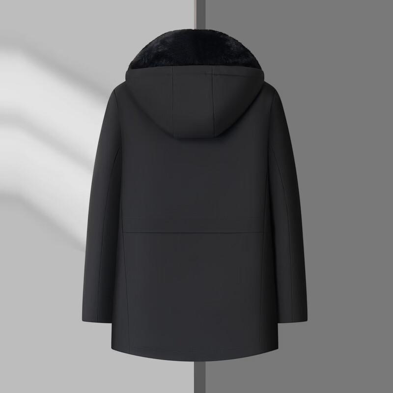 YUZHAOLIN Men's Winter Warm Hooded Parka Jacket