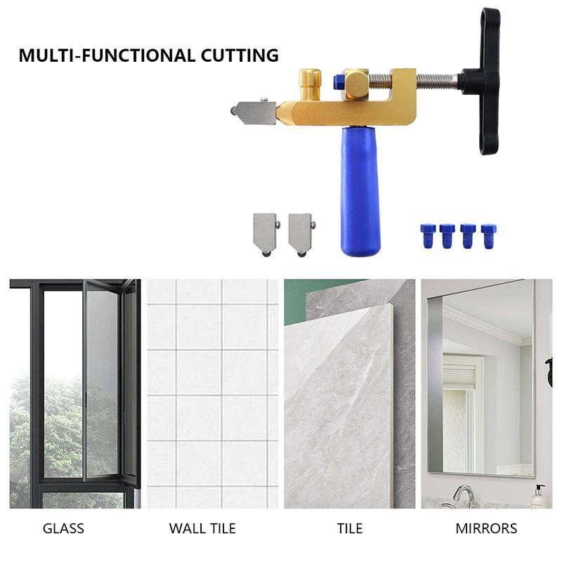 Glass Cutter Tile Opener Divider Glass Diamond Cutting   Hand-Held Tile Knife Tool