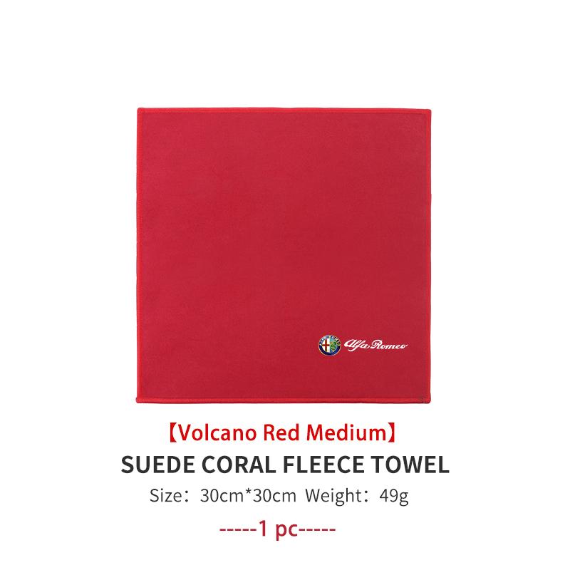 Car Wiping Drying Cloth Towel Absorbent Microfiber Towel For Alfa Romeo 159 Giulietta Giulia 147 Mito 156 159 166 GT Stelvio
