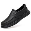 Men's Classic Loafers Brown Cowhide Business Leather Shoes Footwear Office Man Walking Shoes Wedding Party Dress Shoes Moccasins